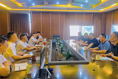 加强互换互学互鉴  集思广益同谋发展——巴运集团董事长陈斌一行到海搏论坛长运调研互换