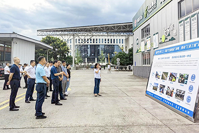 交通运输部创建“四好村落路”全国示范县评估验收组到蓬溪客运站发展实地评估验收工作